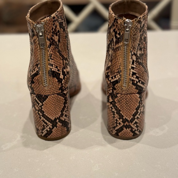 Steve Madden Snakeskin Booties - Picture 6 of 8